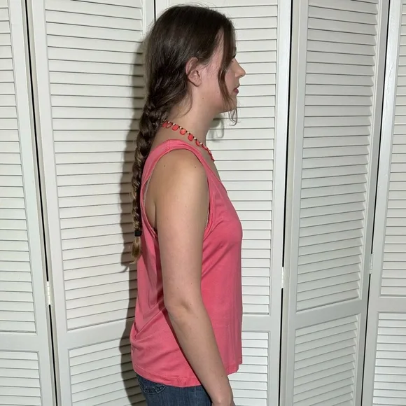 Women’s Tank Top & Jacket - Beautiful Salmon by Emil Ratenberg - Tag Size L - Picture 5 of 16